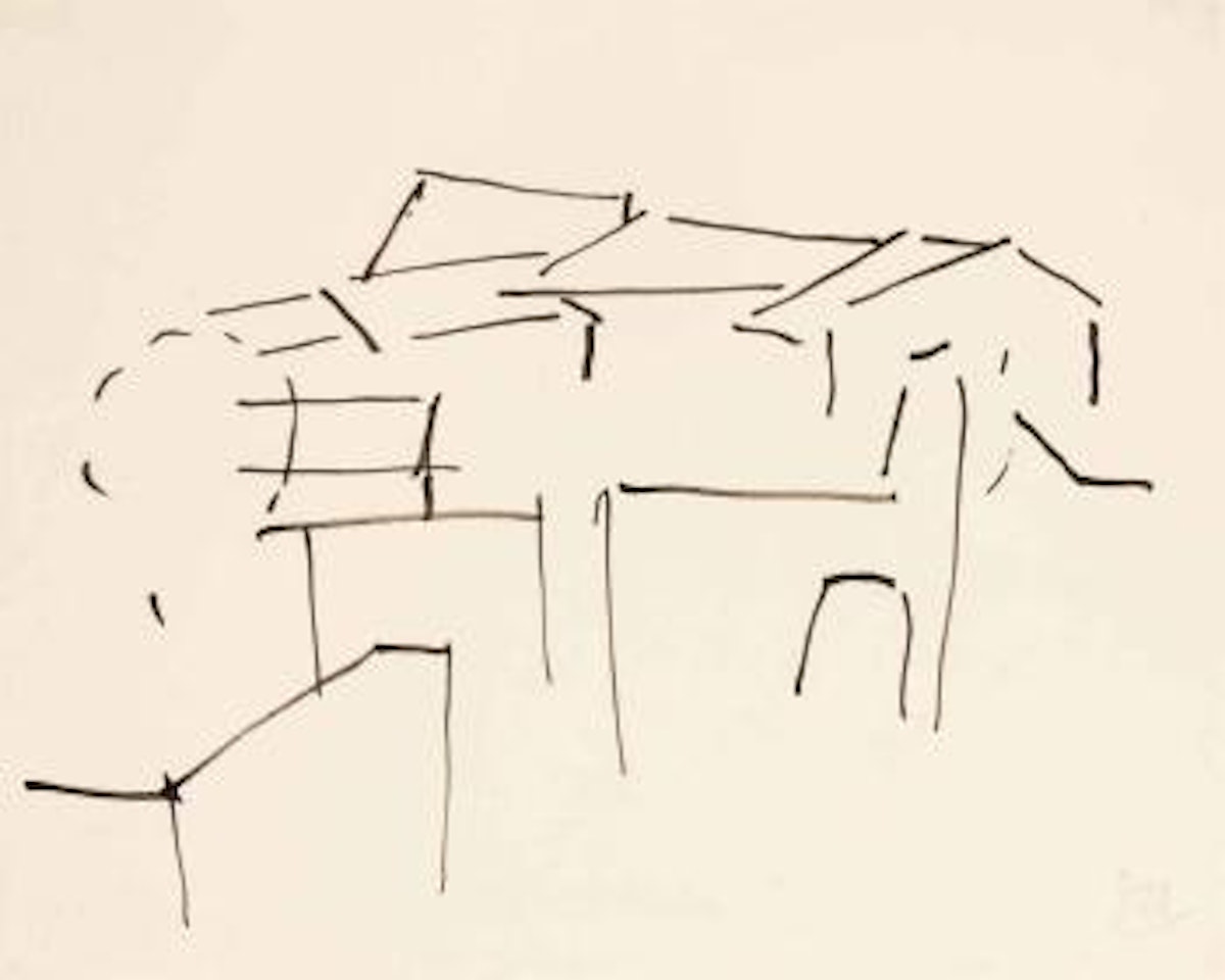 Étude de paysage by Nicolas de Staël