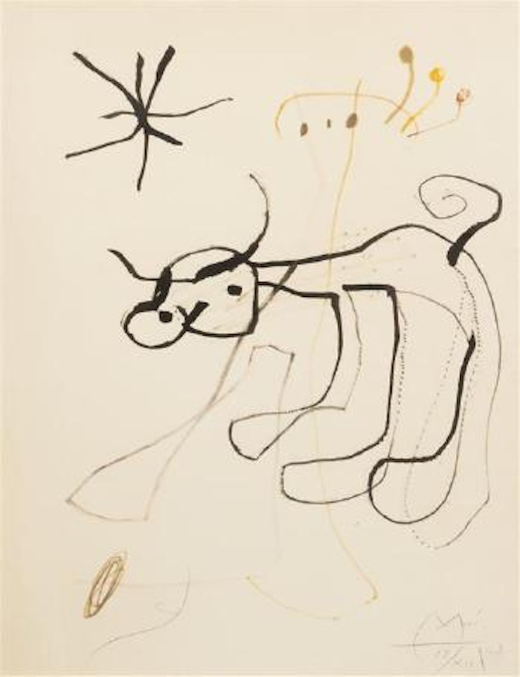 Toro y Estrella by Joan Miró