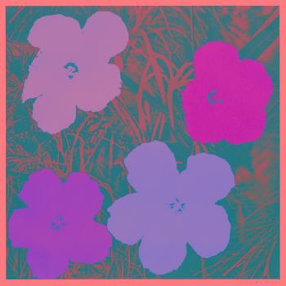 Flowers by Andy Warhol