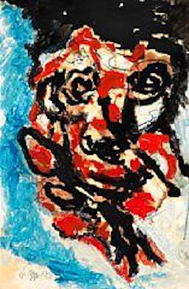 Portrait by Karel Appel
