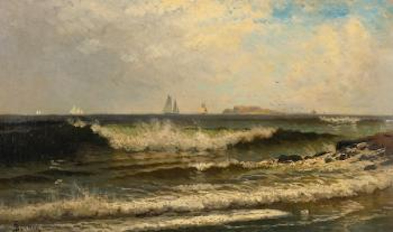 Breaking Waves by Alfred Thompson Bricher