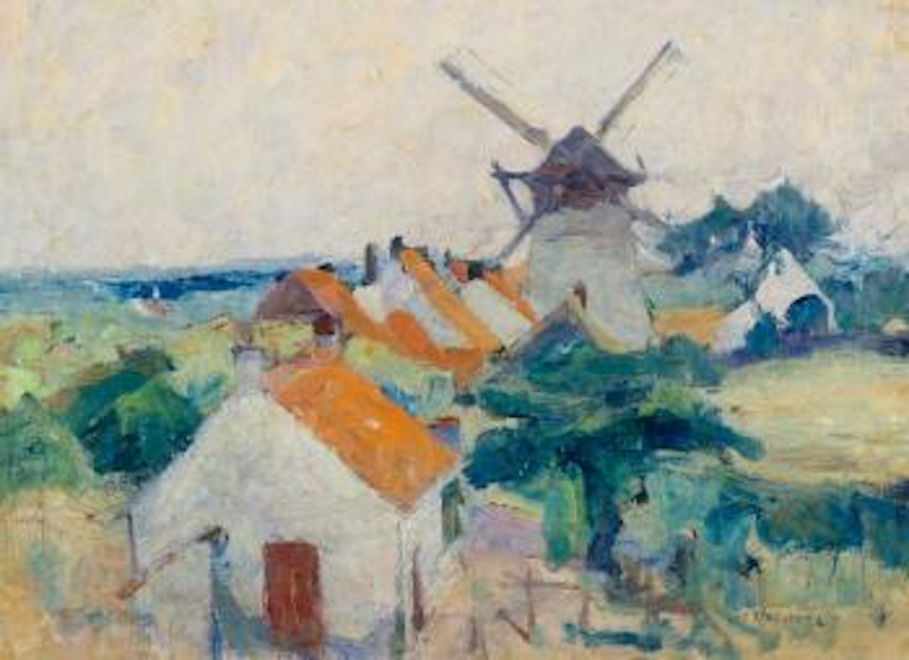 Siska's Mill, Knocke by Joseph Raphael