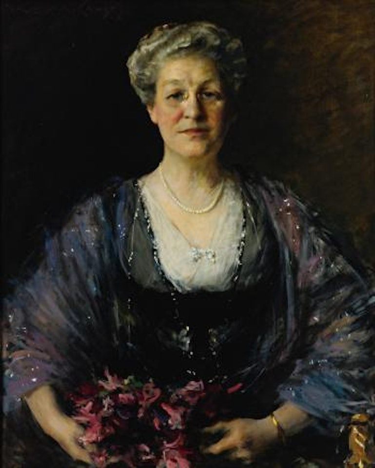 Portrait Of Matilda Herbert Lloyd (1855-1945) by William Merritt Chase