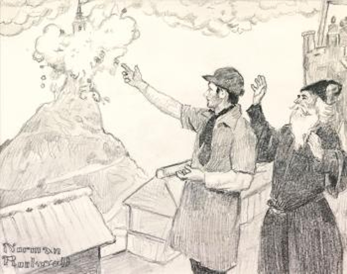 Connecticut Yankee In King Arthur's Court by Norman Rockwell