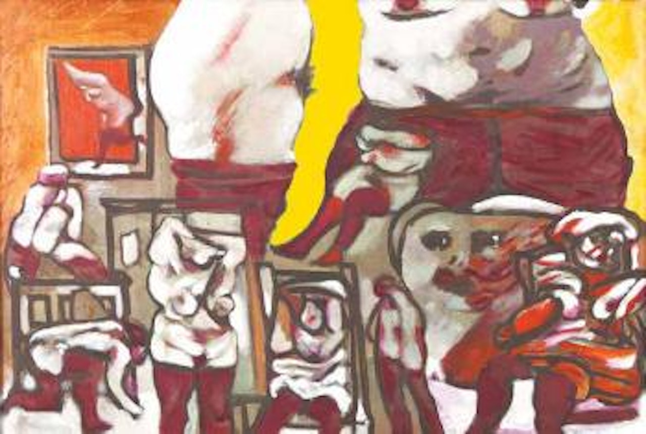 Composition of figures by Robert Hodgins