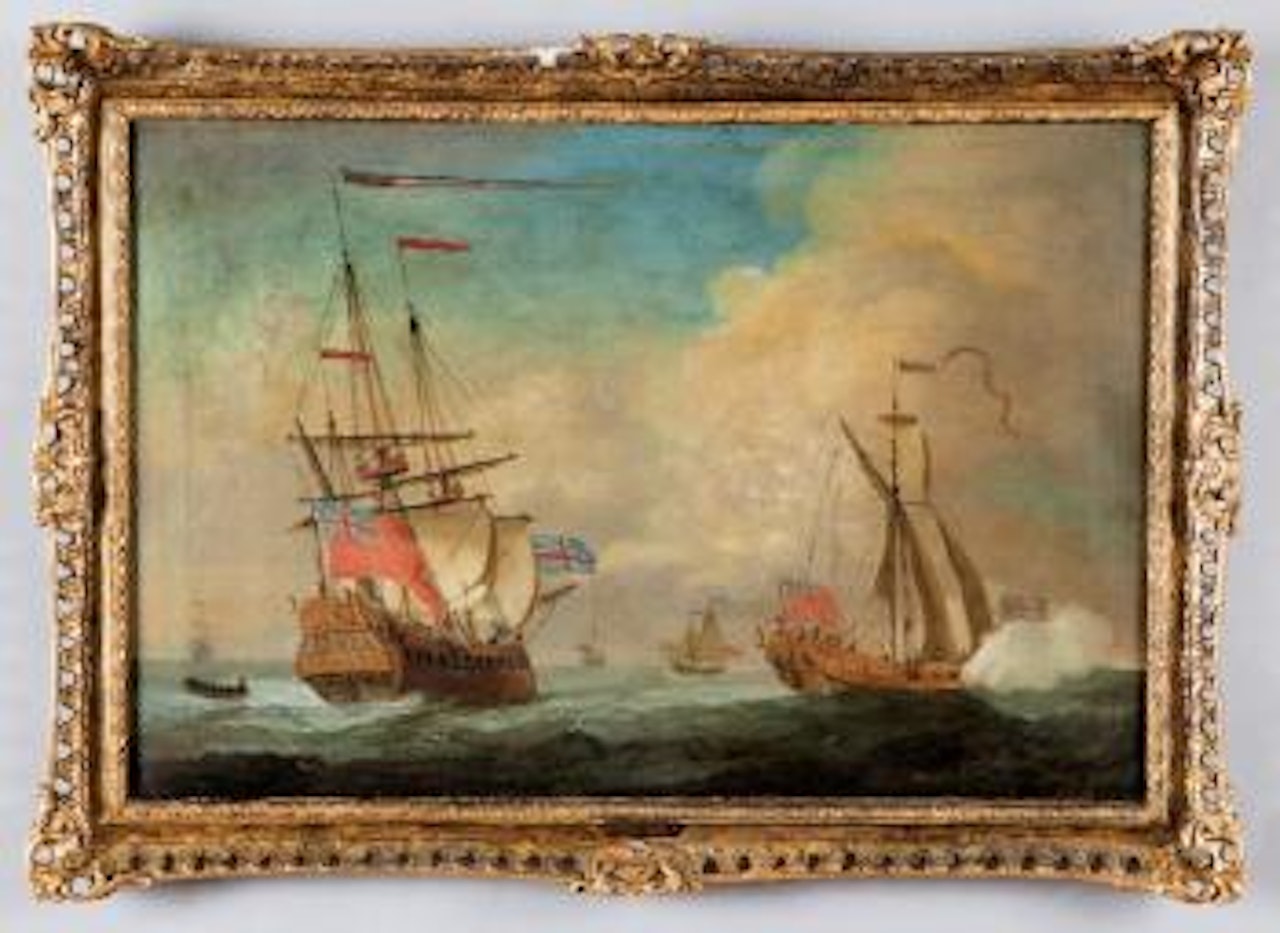 Battaglia navale by Francis Swaine