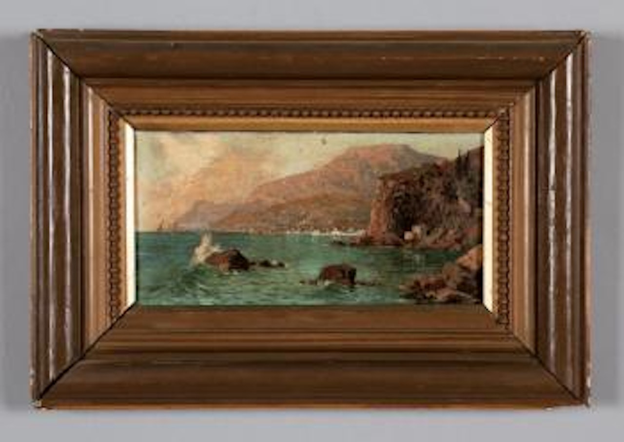 Paesaggio marino by Cesare Bentivoglio