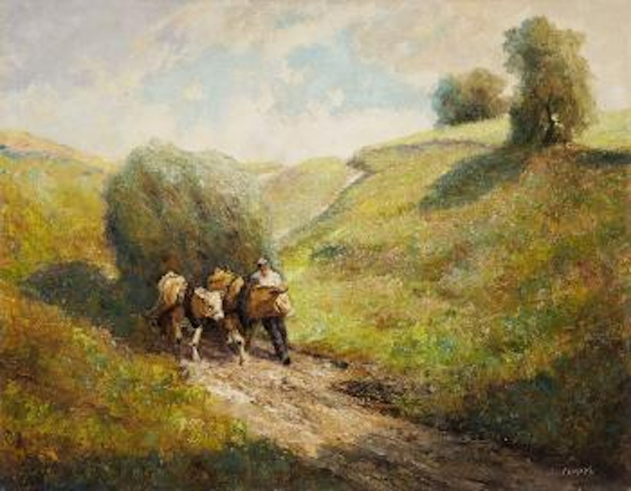 Heuernte by Otto Pippel