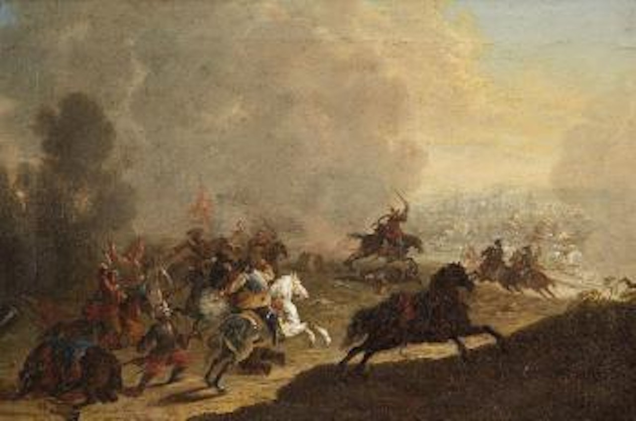 Reiterschlacht by Cornelis de Wael