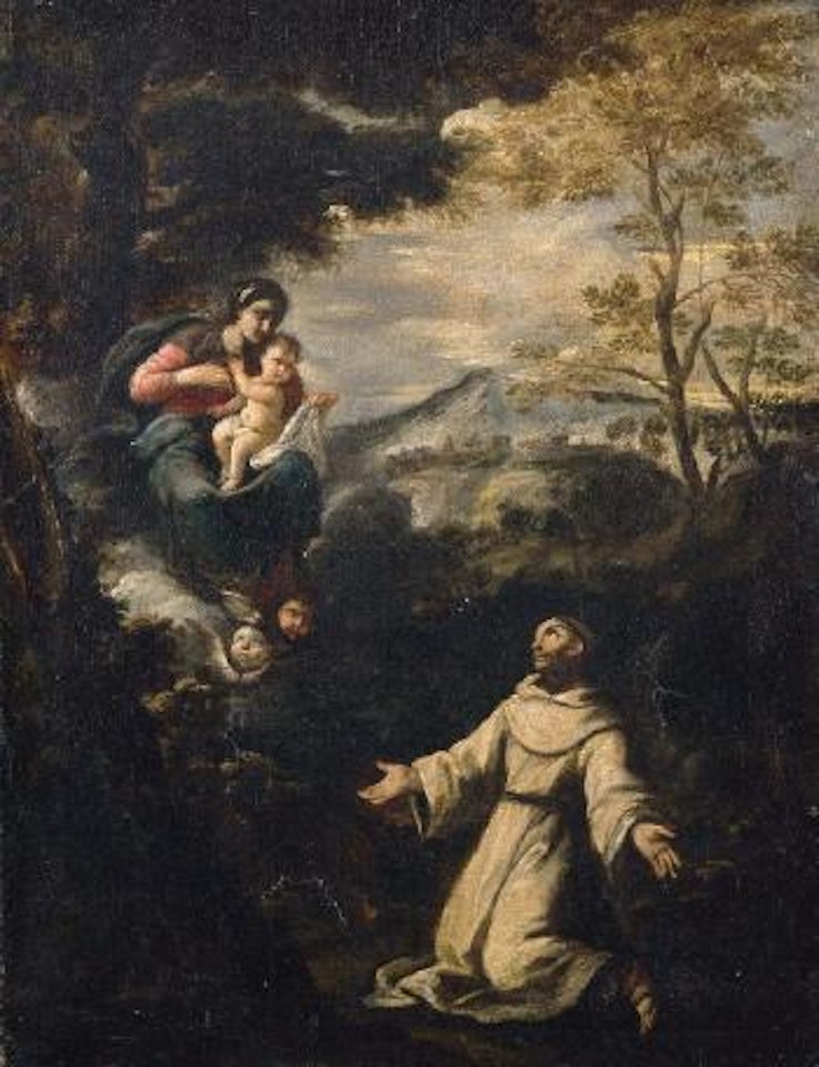 Die Vision Des Heiligen Antonius by Bartolomé Esteban Murillo