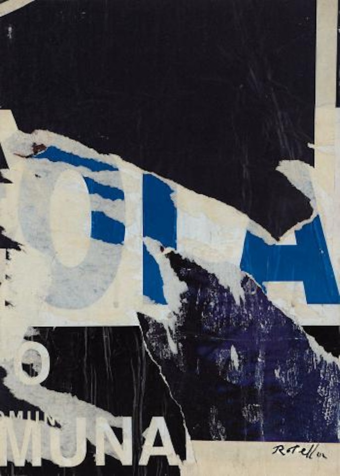 Muna by Mimmo Rotella