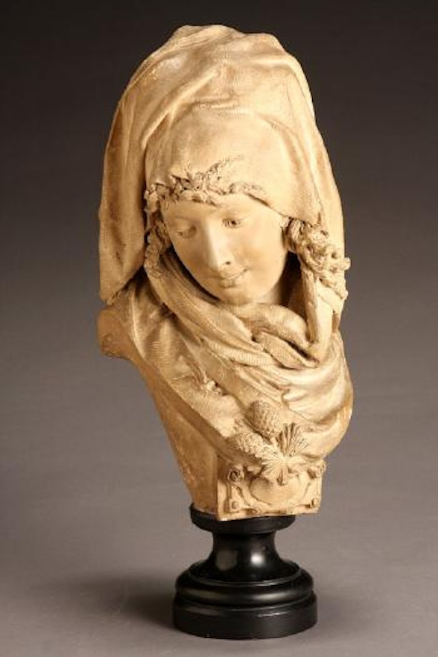 Hiver (lady winter) by Albert-Ernest Carrier-Belleuse