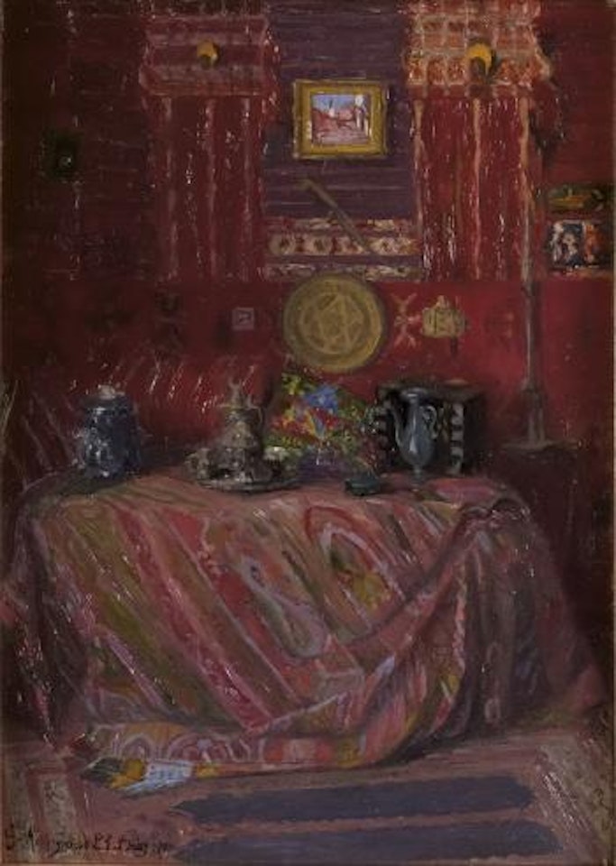 Intérieur by Georges Antoine Rochegrosse