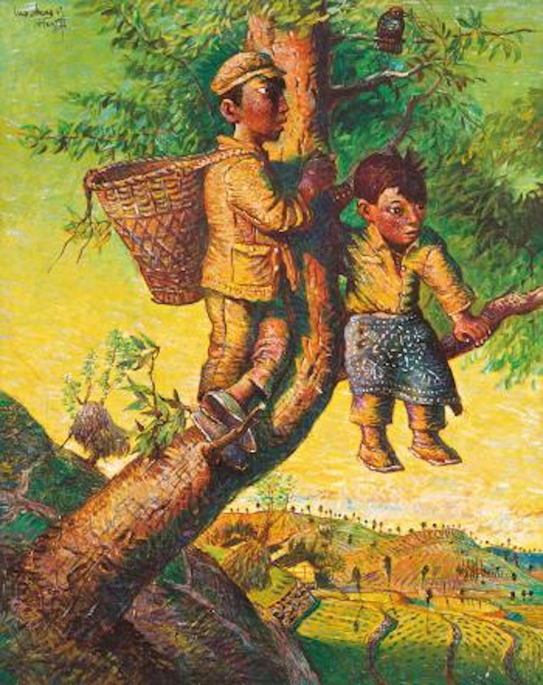 Children's Games by Luo Zhongli