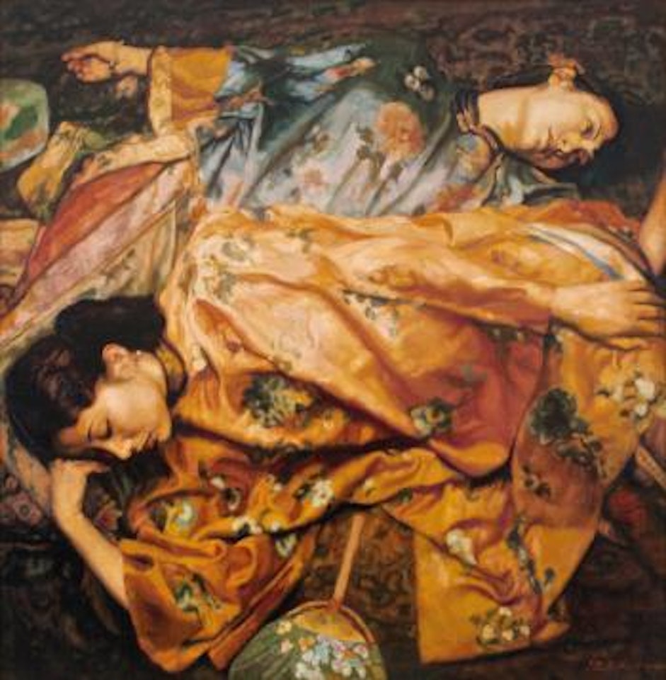 Maids Of Honour by Chen Yifei