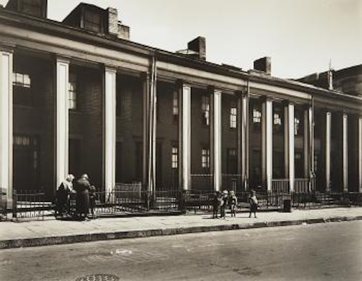 Willow Place, nos. 43-49, Brooklyn by Berenice Abbott