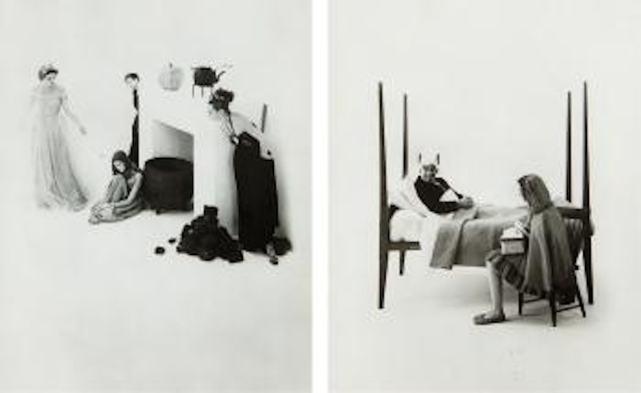 Cinderella, New York and Little Red Riding Hood, New York by Irving Penn