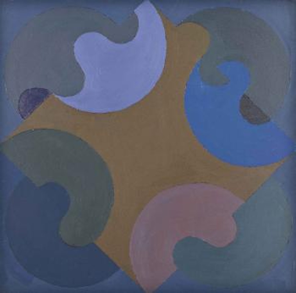 Newlyn Rhythm (Blue) by Terry Frost