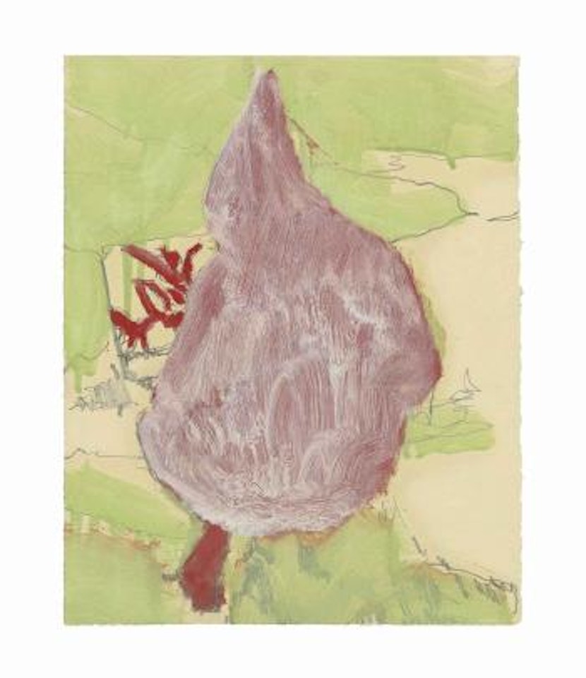 Figure in Mountain Landscape (Study) by Peter Doig