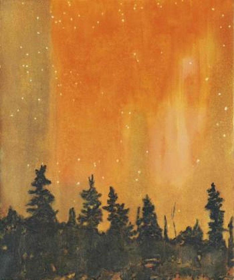 Orange Forest by Peter Doig