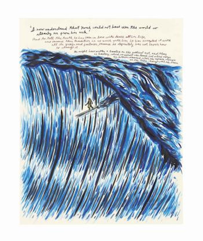 Untitled (I now understand that Noah) by Raymond Pettibon