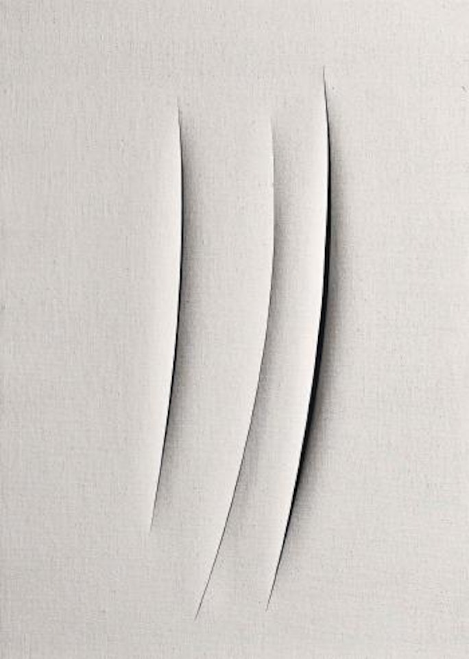 Concetto spaziale, Attese by Lucio Fontana
