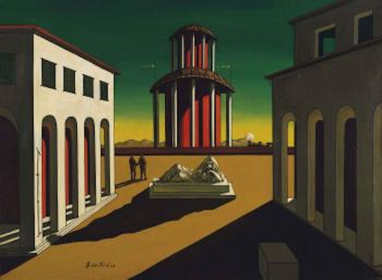 Piazza d'Italia by Giorgio de Chirico