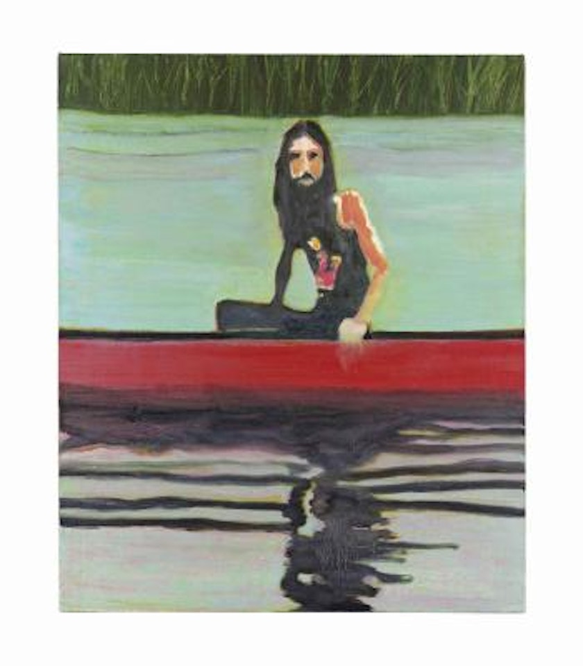 Red Canoe by Peter Doig