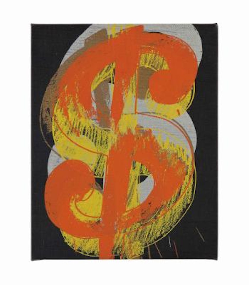 Dollar Sign by Andy Warhol