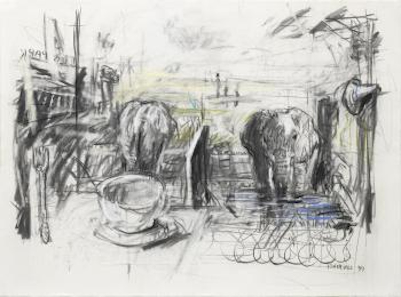 Elephant / Study by William Kentridge