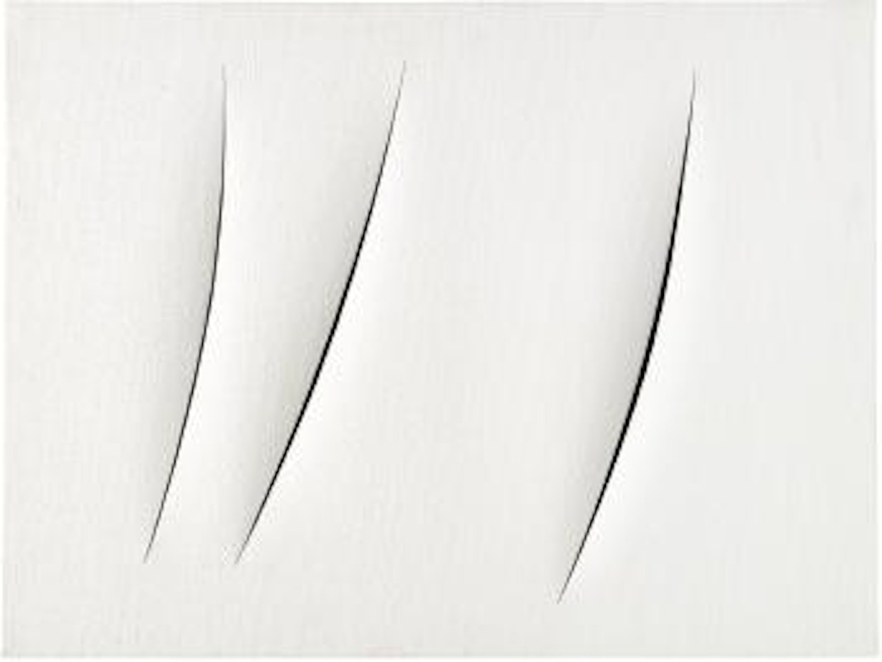 Concetto Spaziale, Attese by Lucio Fontana