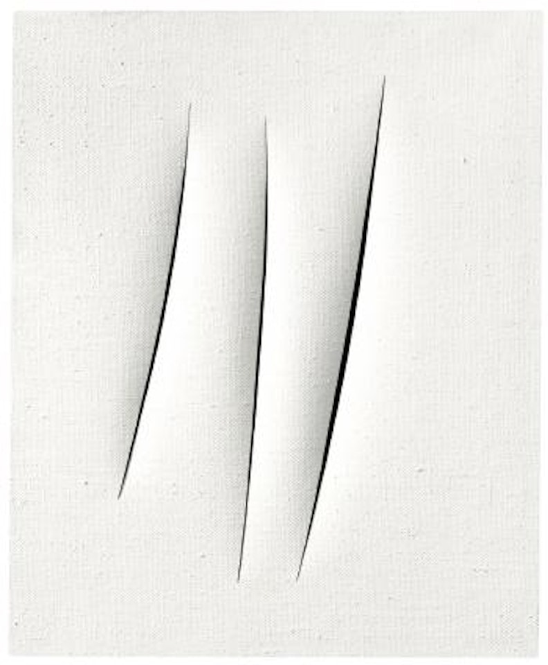 Concetto Spaziale, Attese by Lucio Fontana