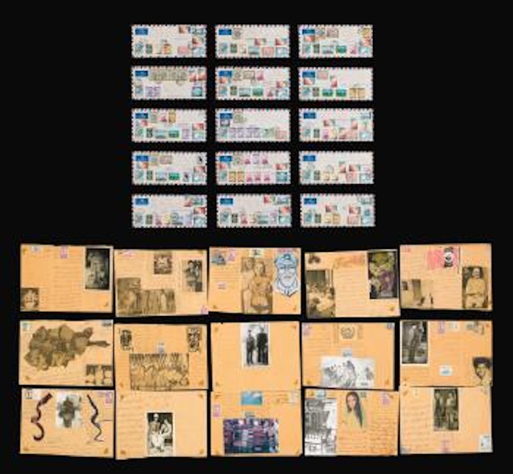 Lavoro Postale (Con Dastaghir) by Alighiero Boetti