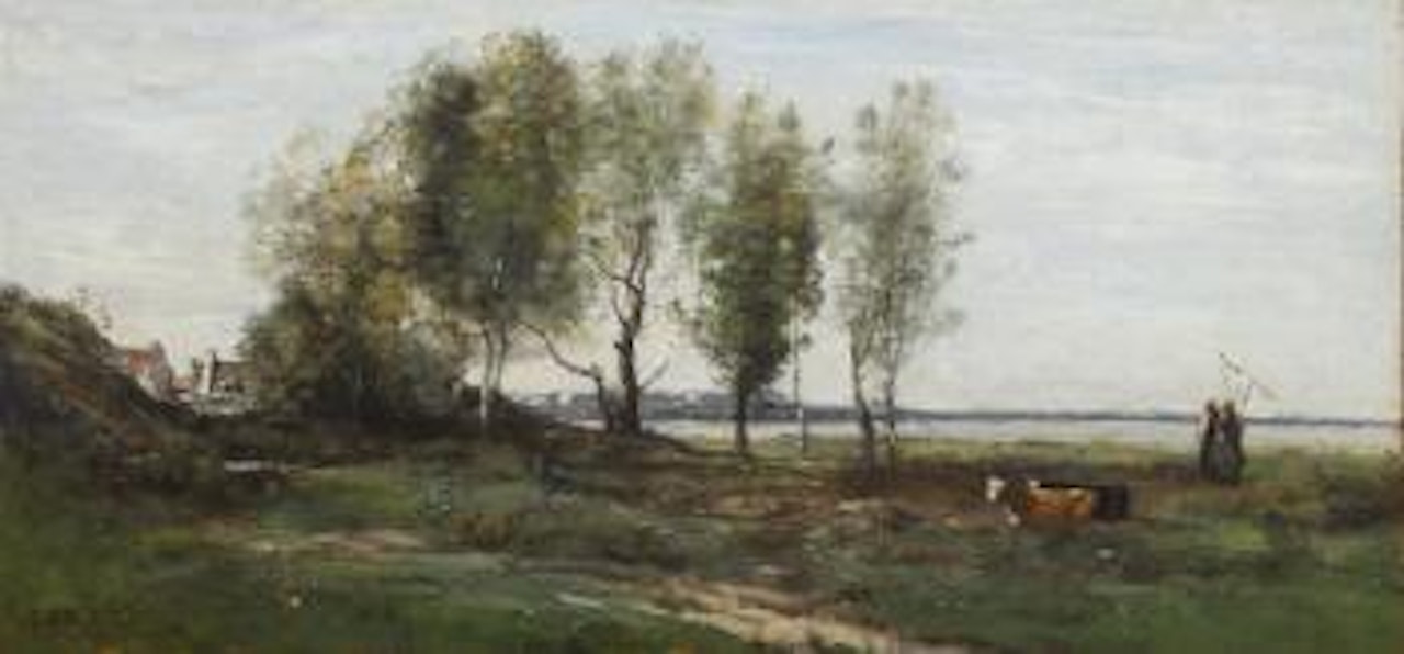 La Baie de Somme by Jean Baptiste Camille Corot