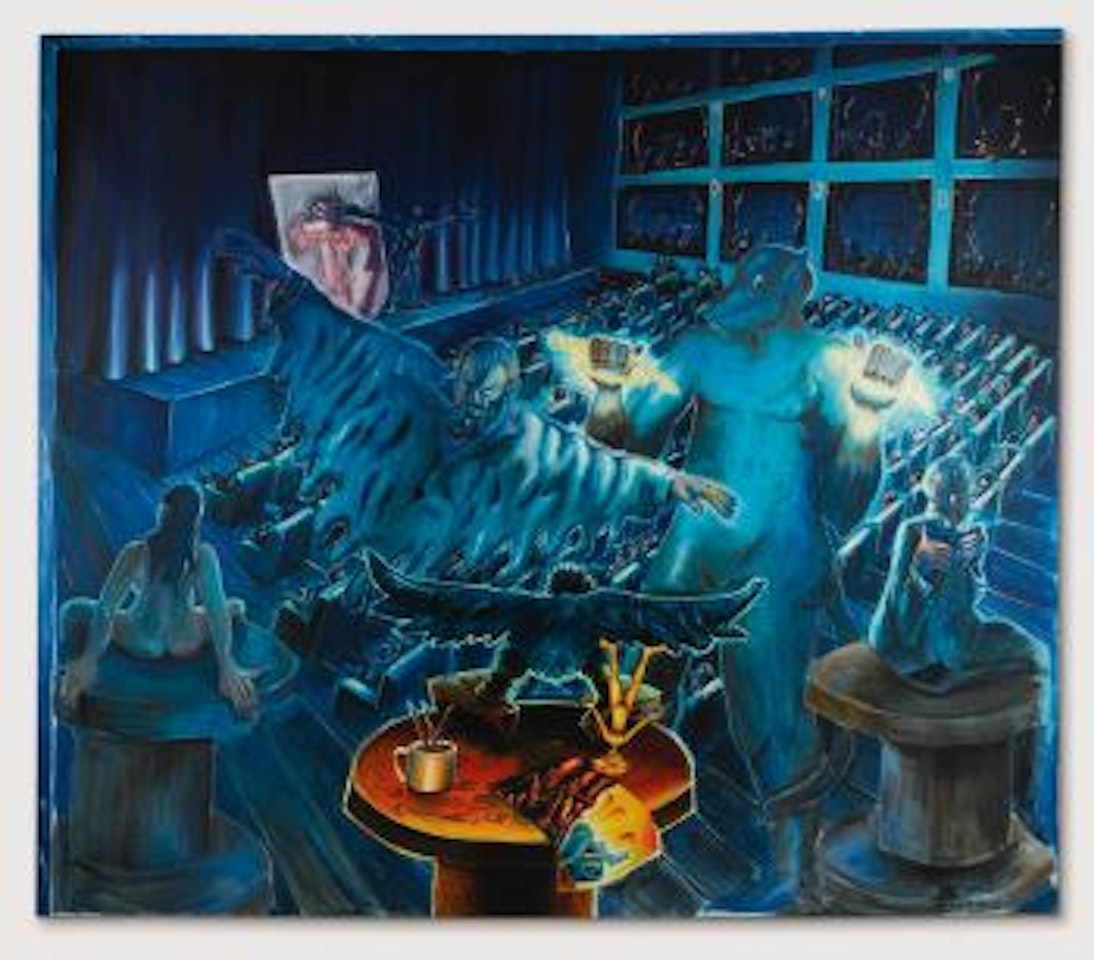 Versuchung Des Heiligen Antonius (The Temptation Of Saint Anthony) by Jörg Immendorff
