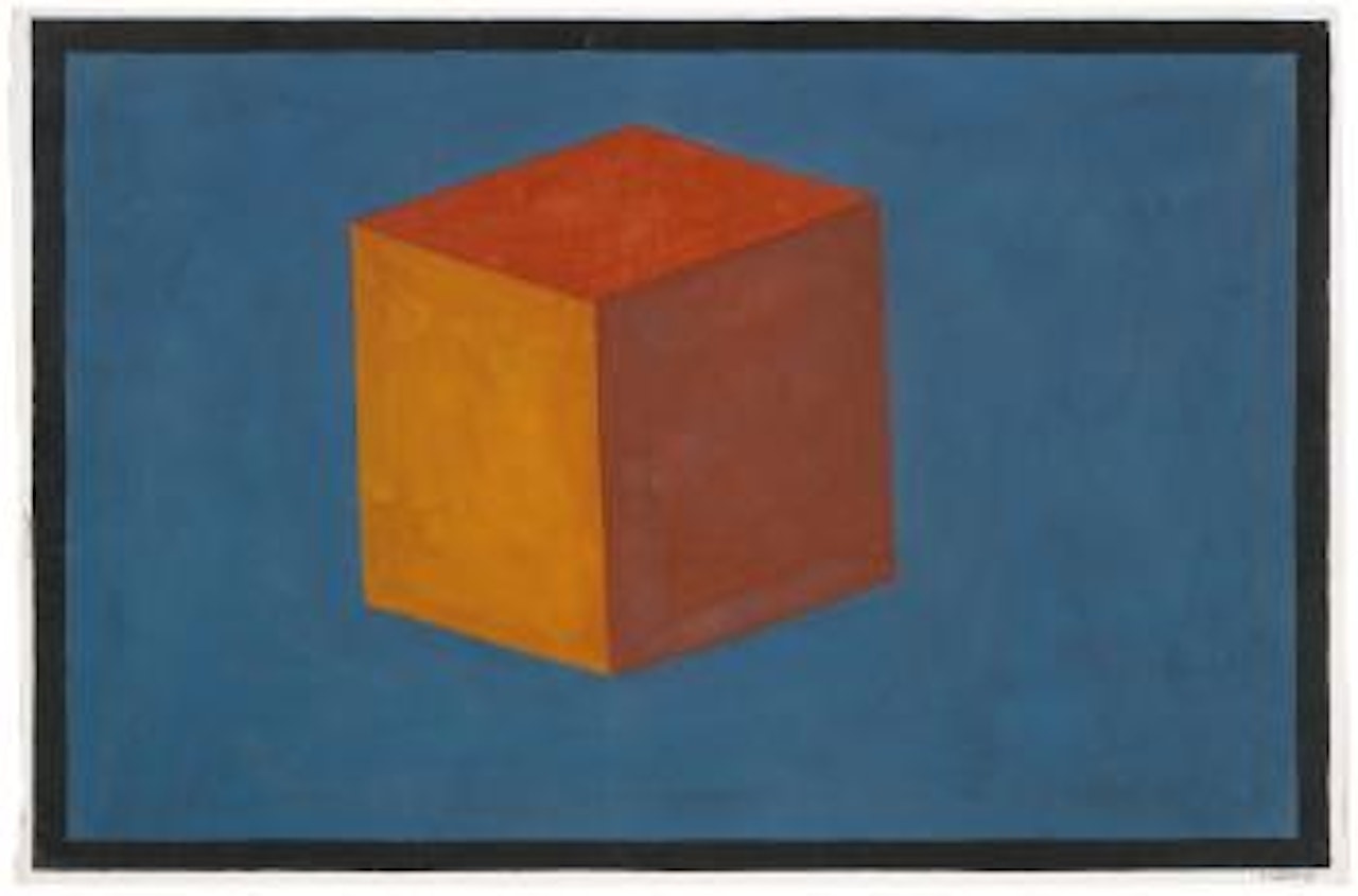 Tilted Form by Sol LeWitt
