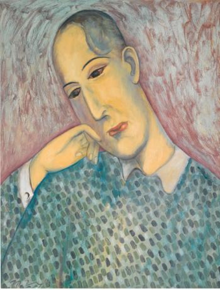 Young Man Lost In Thought by Qiu Yacai