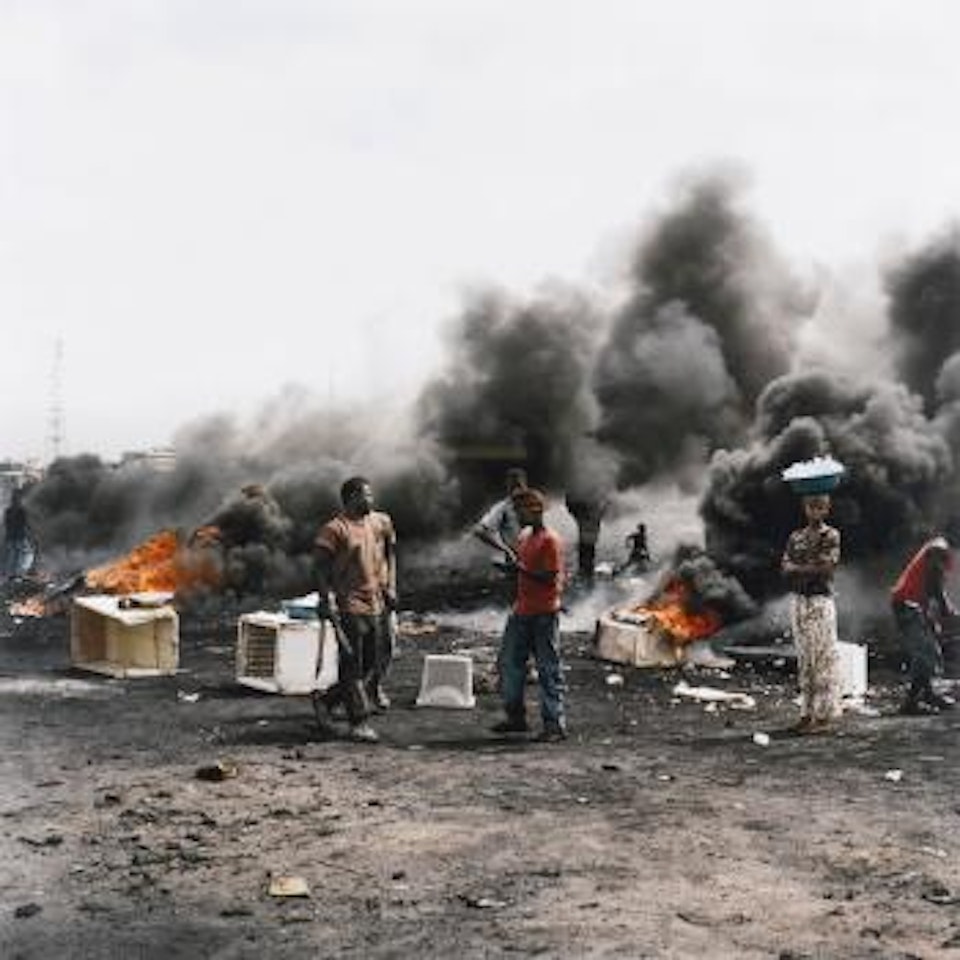 Untitled, Agbogbloshie Market, Accra, Ghana by Pieter Hugo