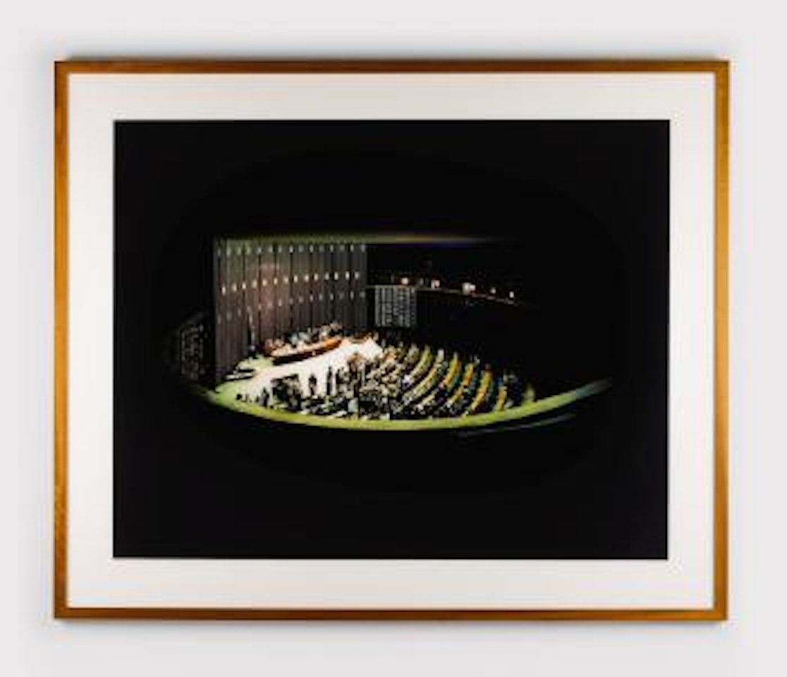 Brasilia, Plenarsaal II by Andreas Gursky