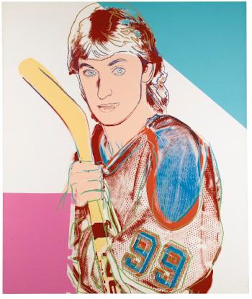 Wayne Gretzky by Andy Warhol