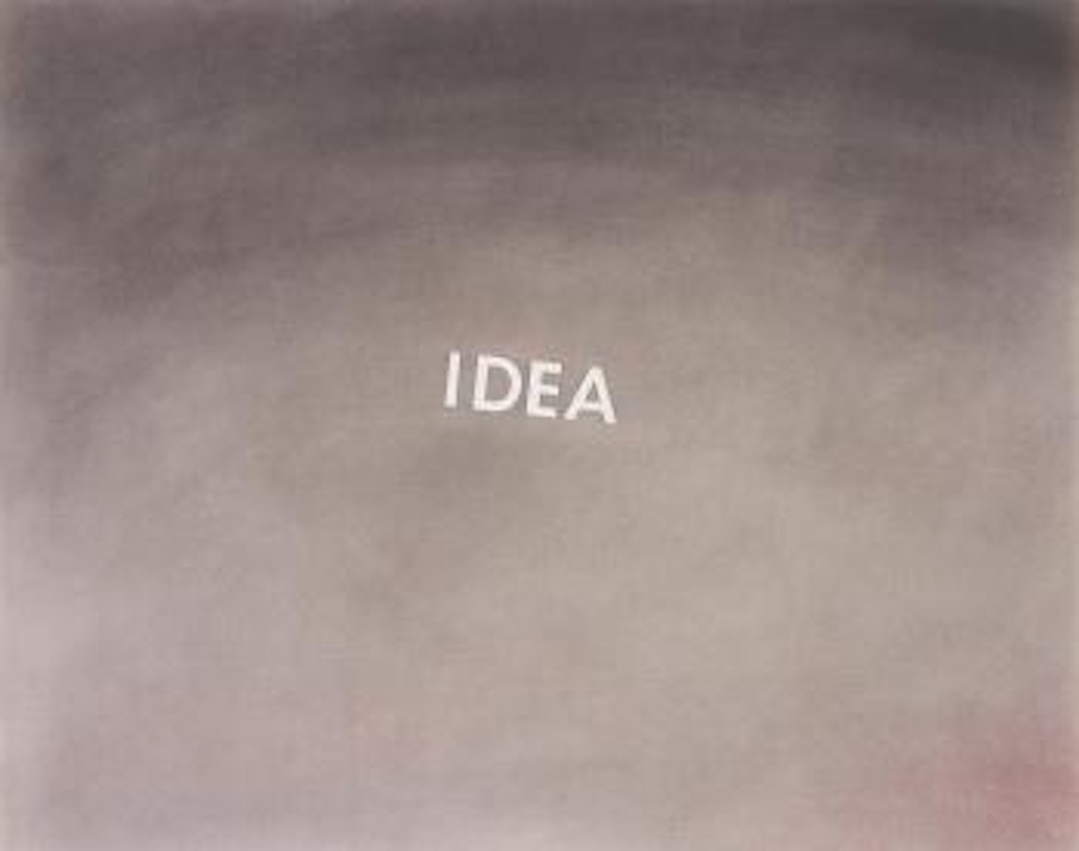 Idea by Ed Ruscha