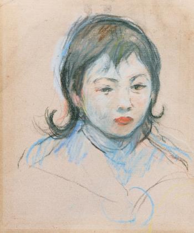 Portrait D'enfant (Charly Thomas) by Berthe Morisot