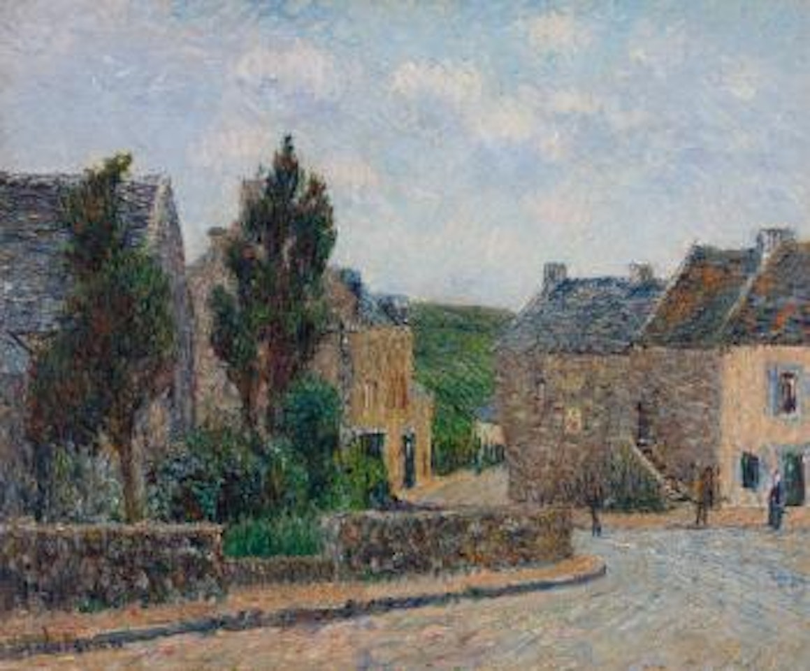 Rue À St Lunaire by Gustave Loiseau