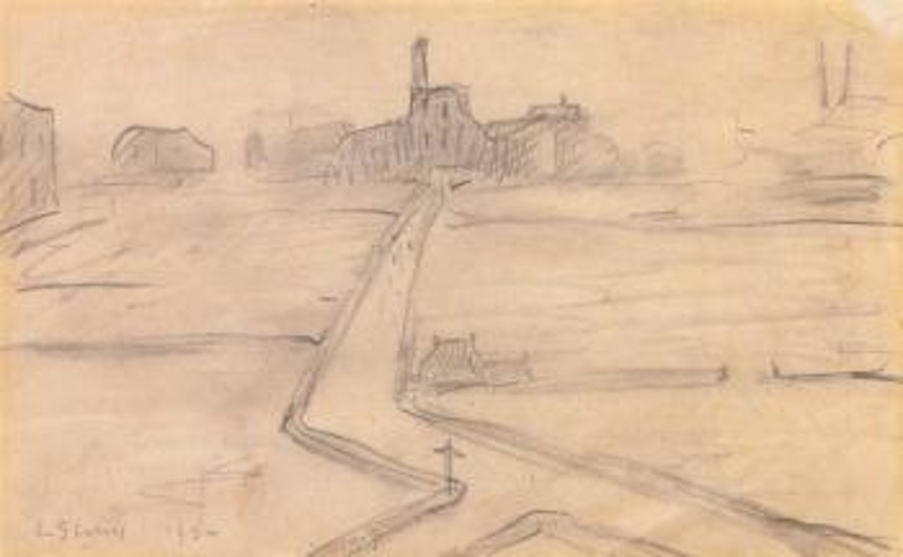 Industrial Landscape by Laurence Stephen Lowry