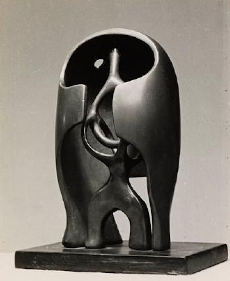 The helmut by Henry Moore