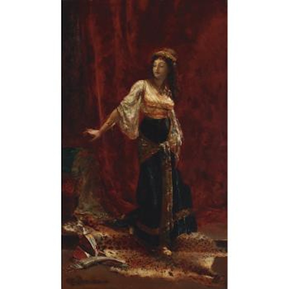 Odalisque by Edouard Frederic W. Richter