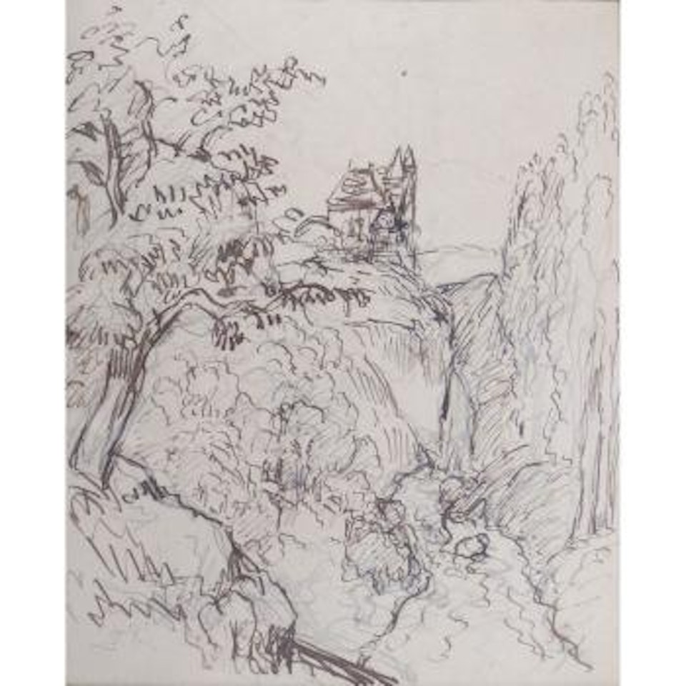 Maison Dans Le Foret by Camille Pissarro