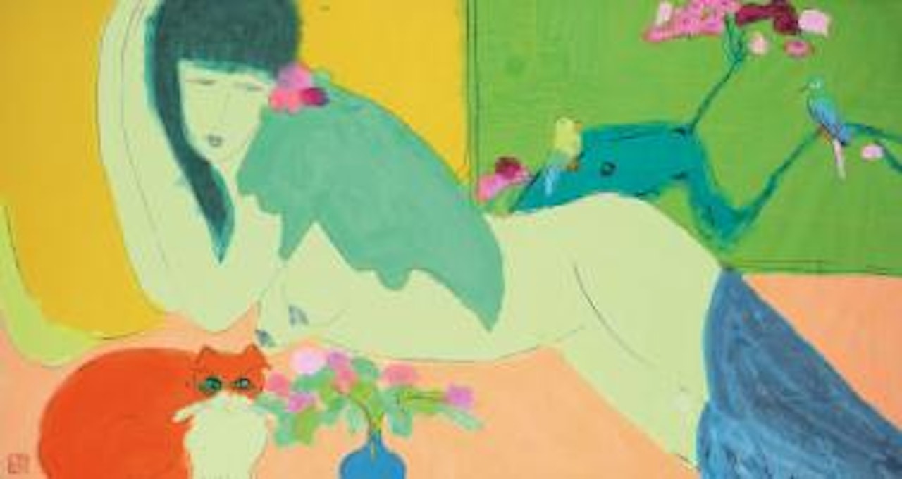 Femme (Woman) by Walasse Ting