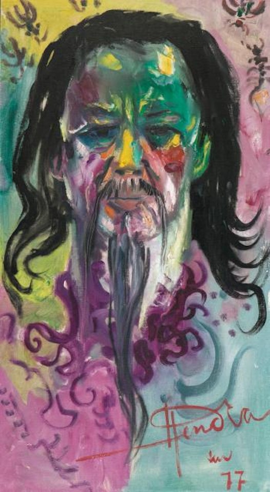 Self Portrait by Hendra Gunawan