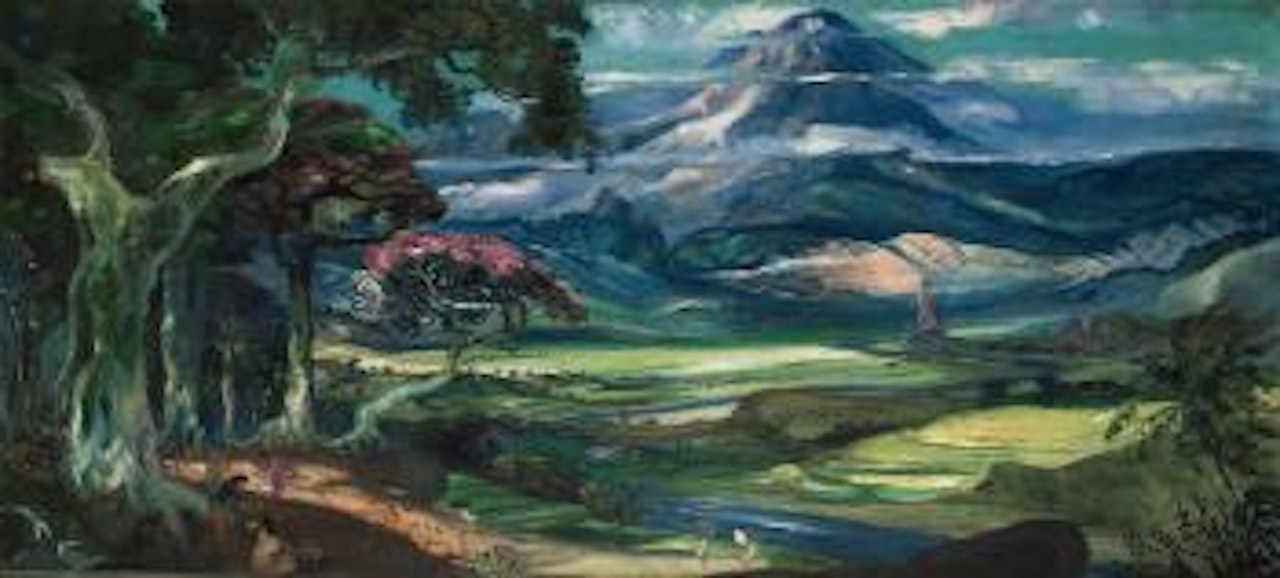 Majestic Landscape by Hendra Gunawan